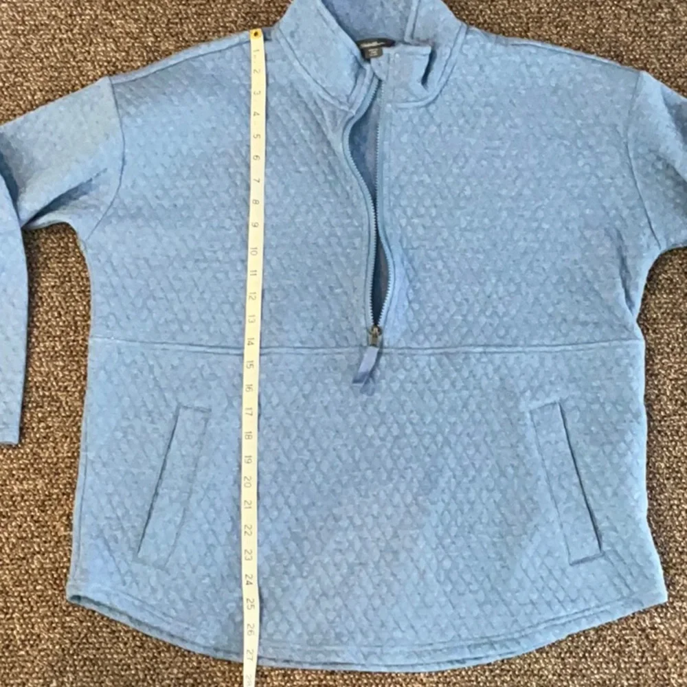 Eddie Bauer quilted half zip pullover Size XL - Picture 2 of 8
